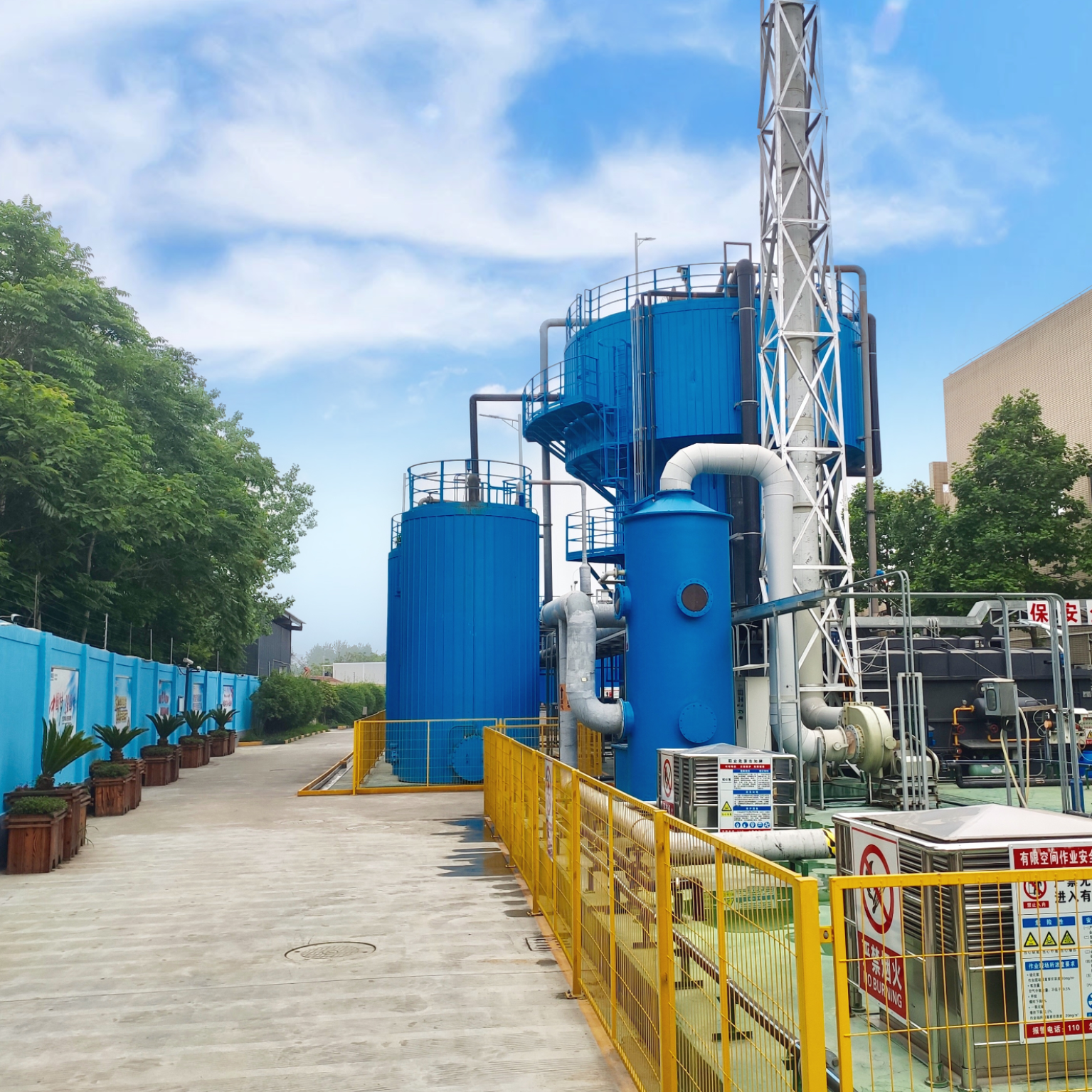 维尔利首个运用CJMBR技术的中转站渗滤液项目运营一周年回顾